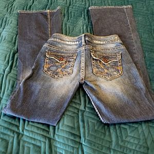 26 x 33 Ladies Silver Jeans